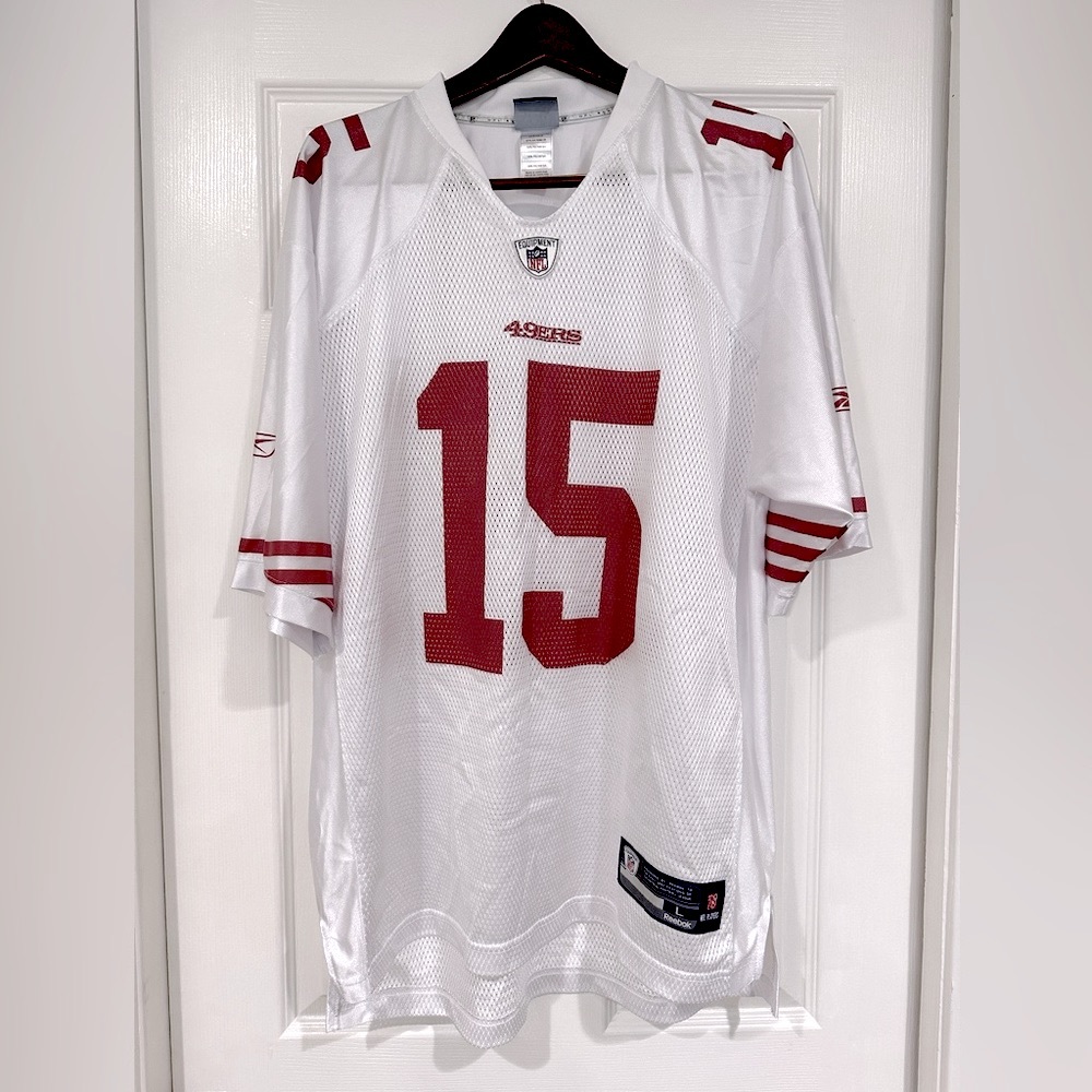 Reebok San Francisco 49ers Michael Crabtree #15 Onfield Jersey - Size Large